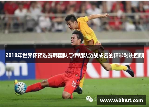 2018年世界杯预选赛韩国队与伊朗队激战成名的精彩对决回顾