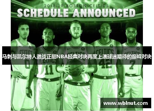 马刺与凯尔特人激战正酣NBA经典对决再度上演球迷期待的巅峰对决